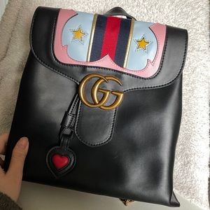 Gucci blue pink bag